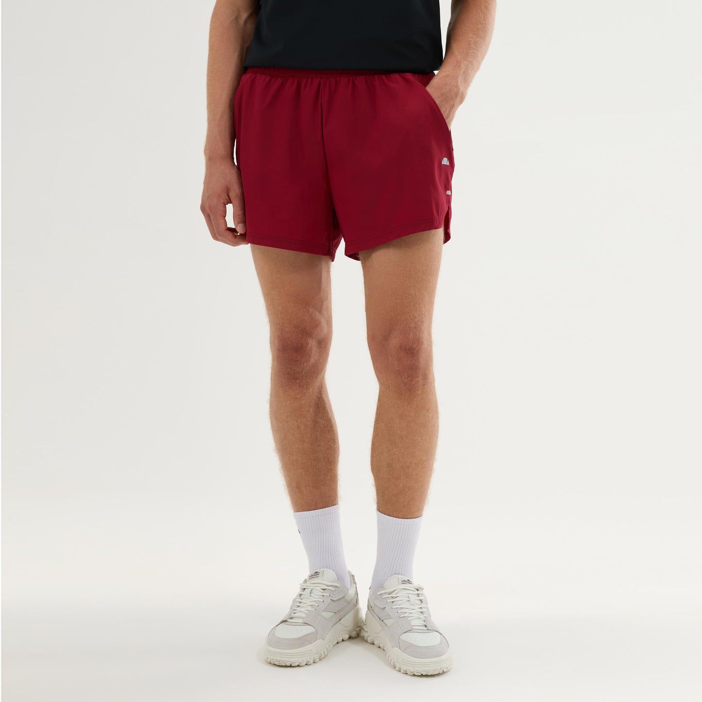 Ellesse Erudito Šortky Muži - červené víno