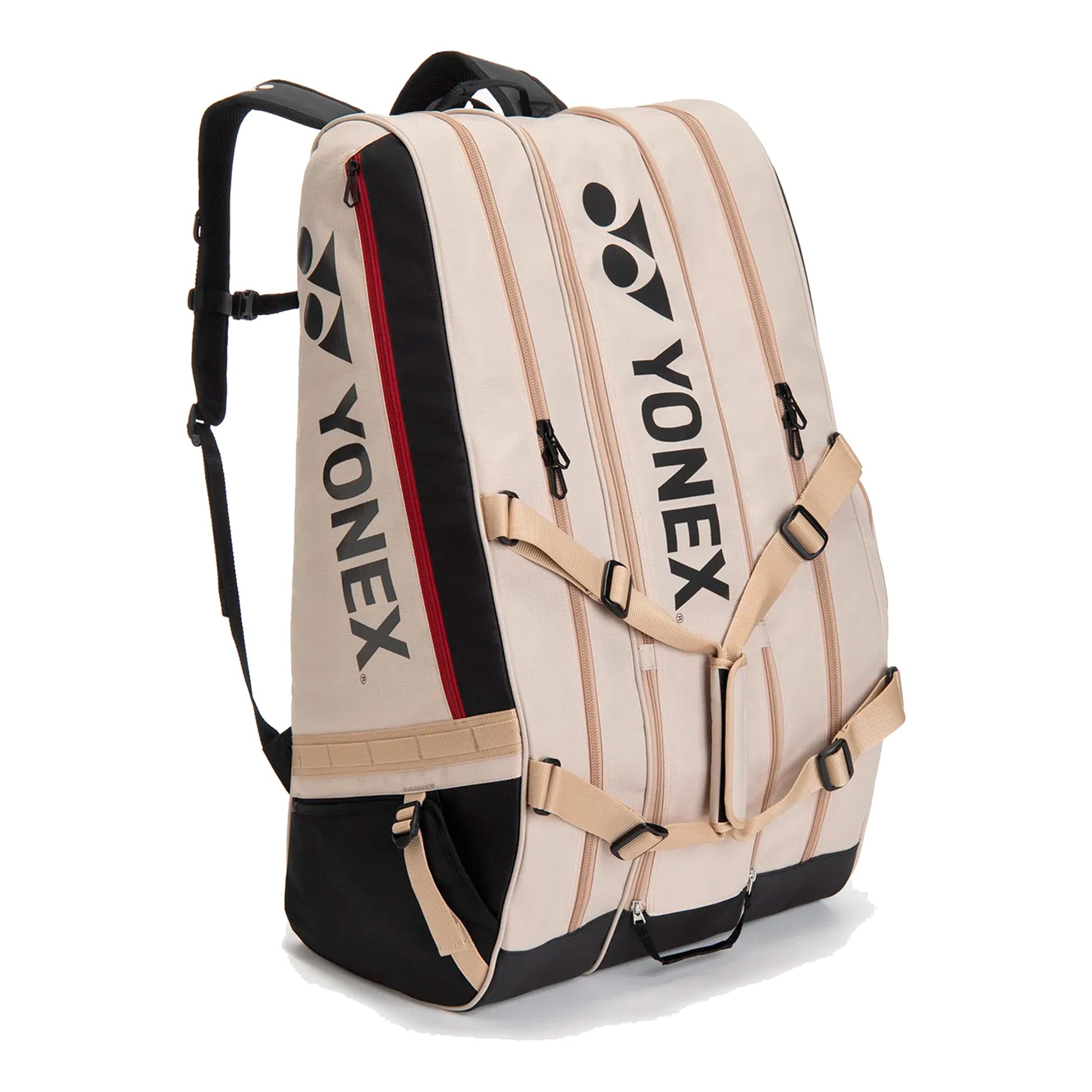 Yonex Gearlogic Raquet Bag Taška na raketu -béžová, černá
