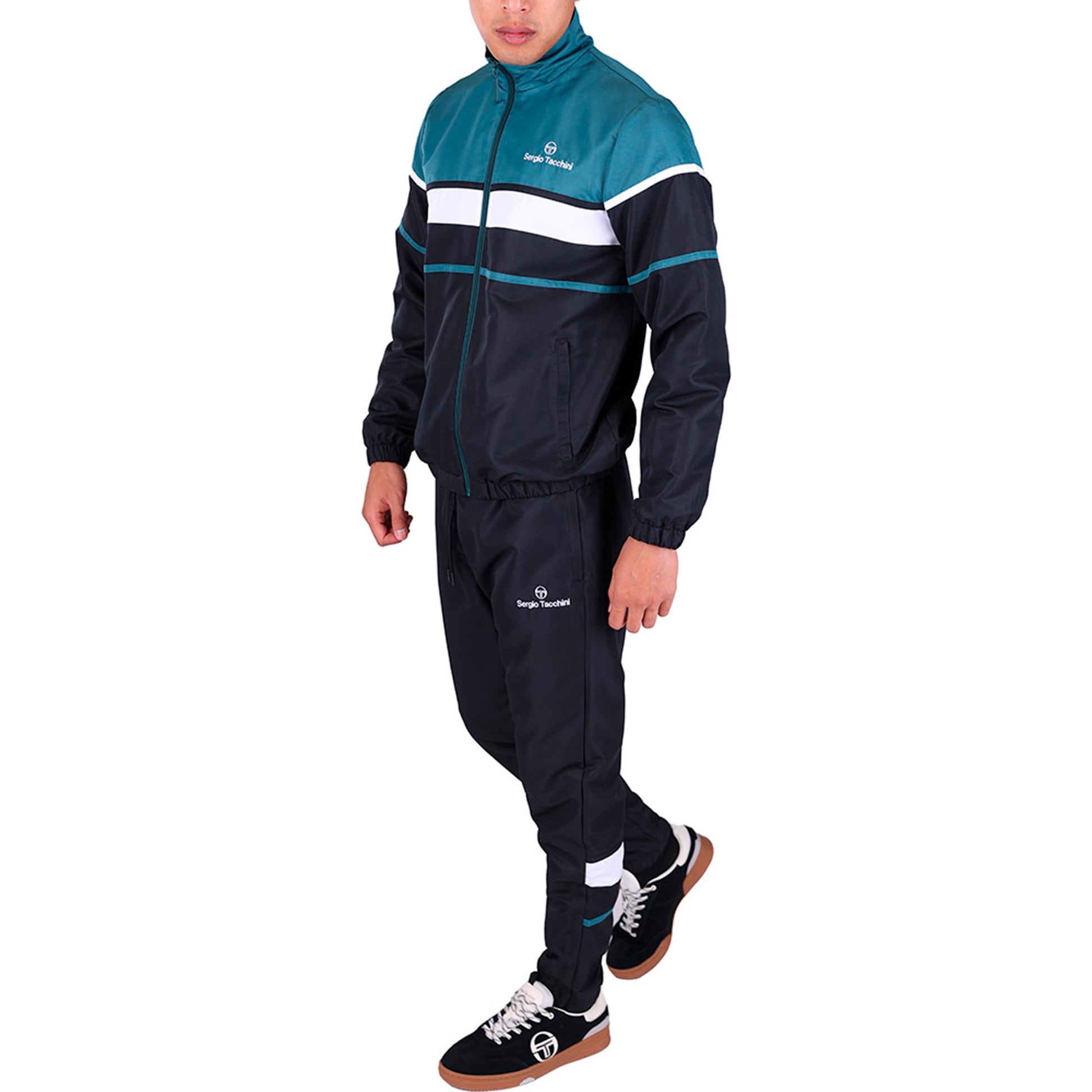 Sergio Tacchini Scorpione Tréninkový souprava Muži - černá, zelená