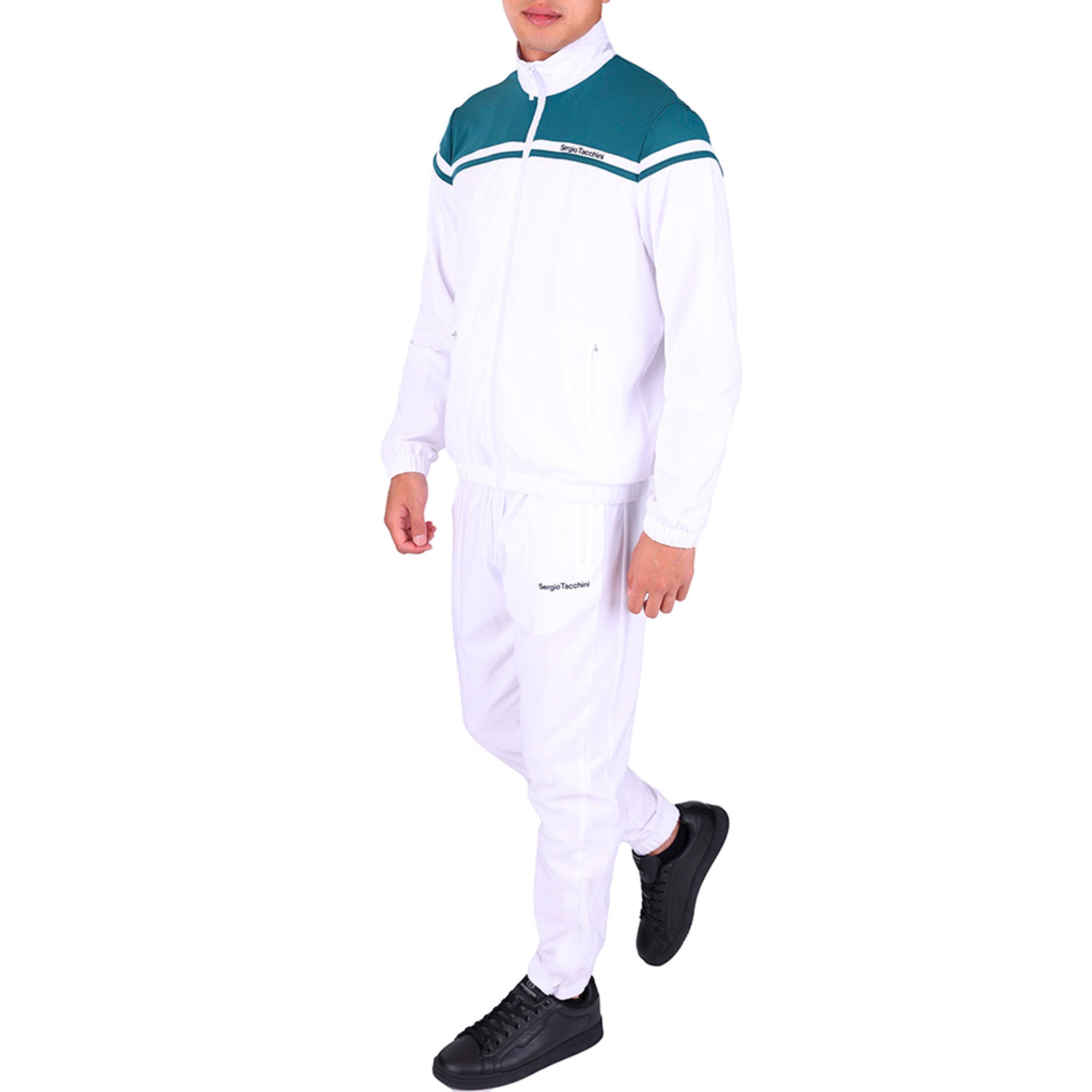 Sergio Tacchini Riflesso Tréninkový souprava Muži - bílá, petrolejová