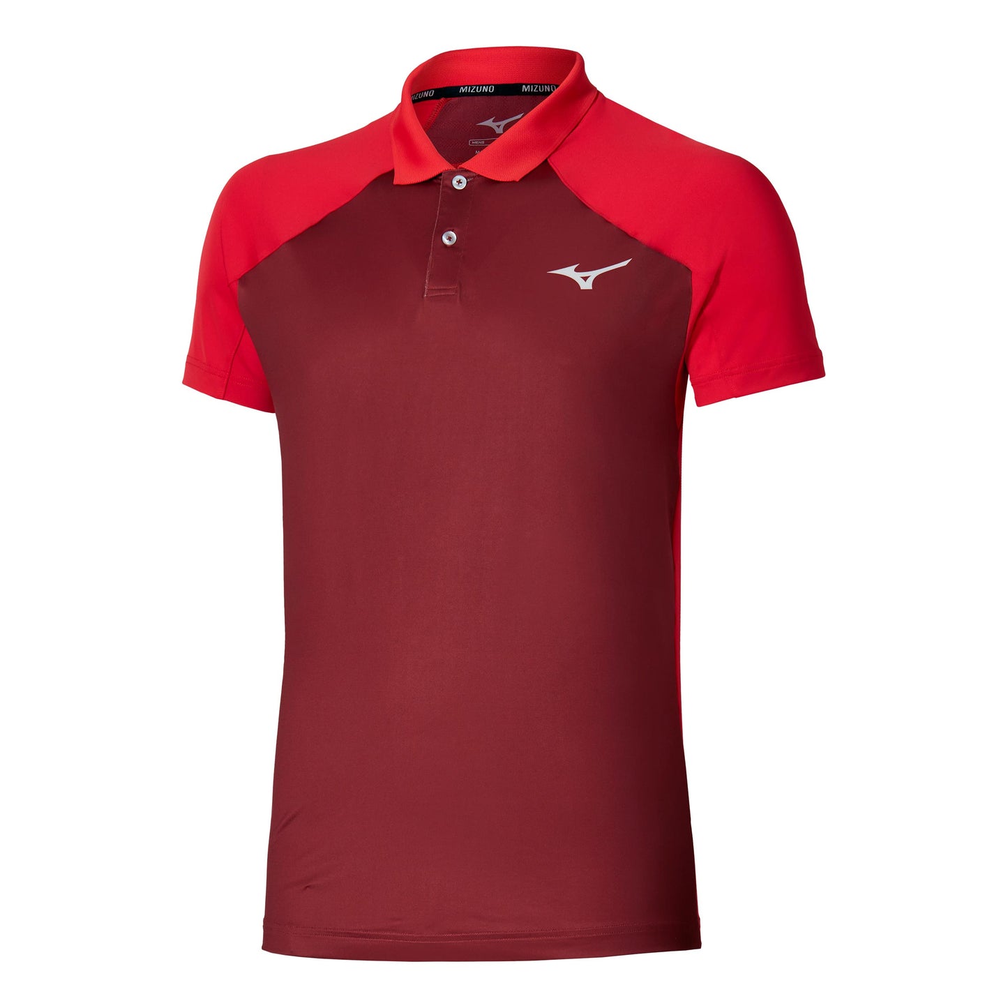 Mizuno Pólo Muži-tmavě červená, červená