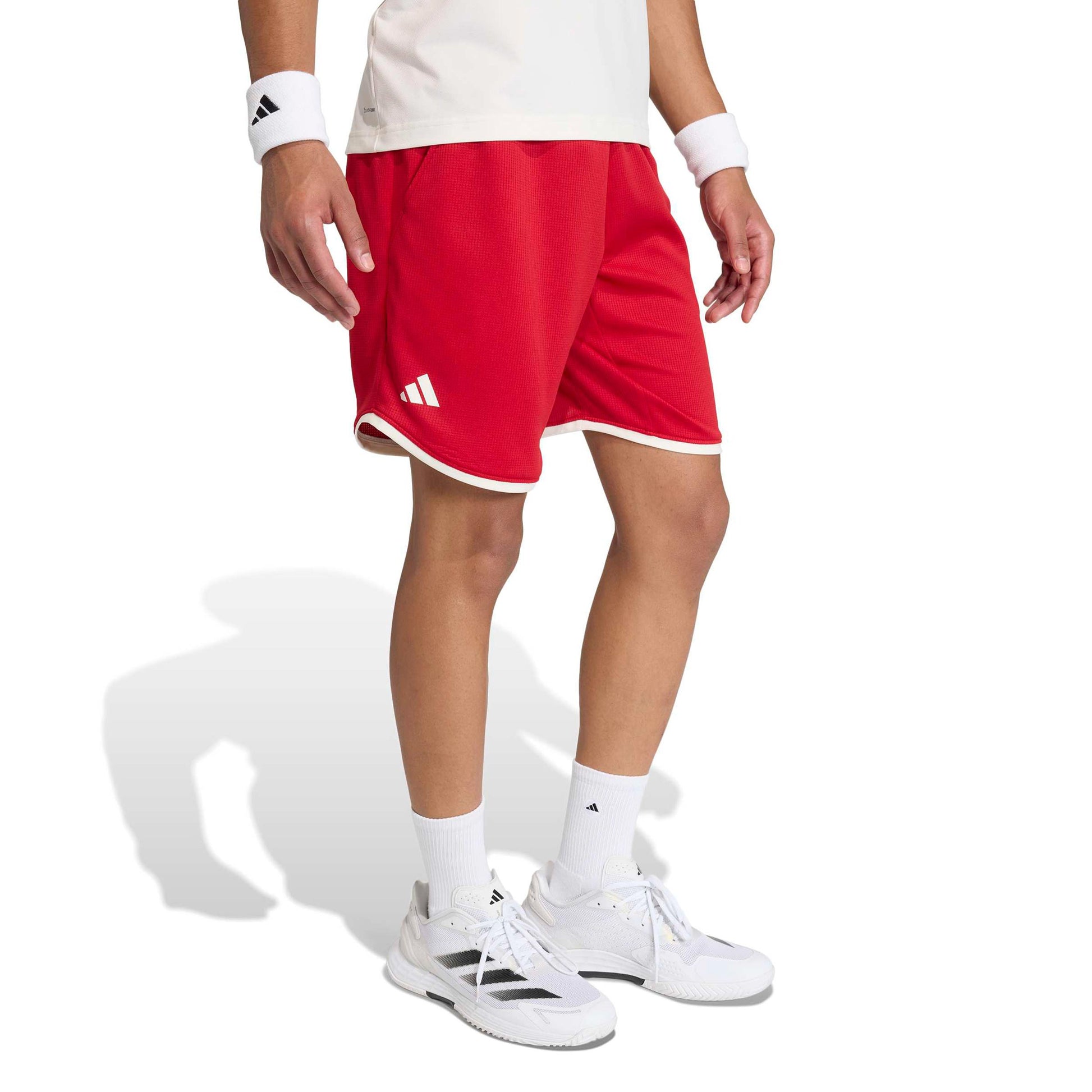 adidas Classics 9Inch Šortky Muži - červená, béžová
