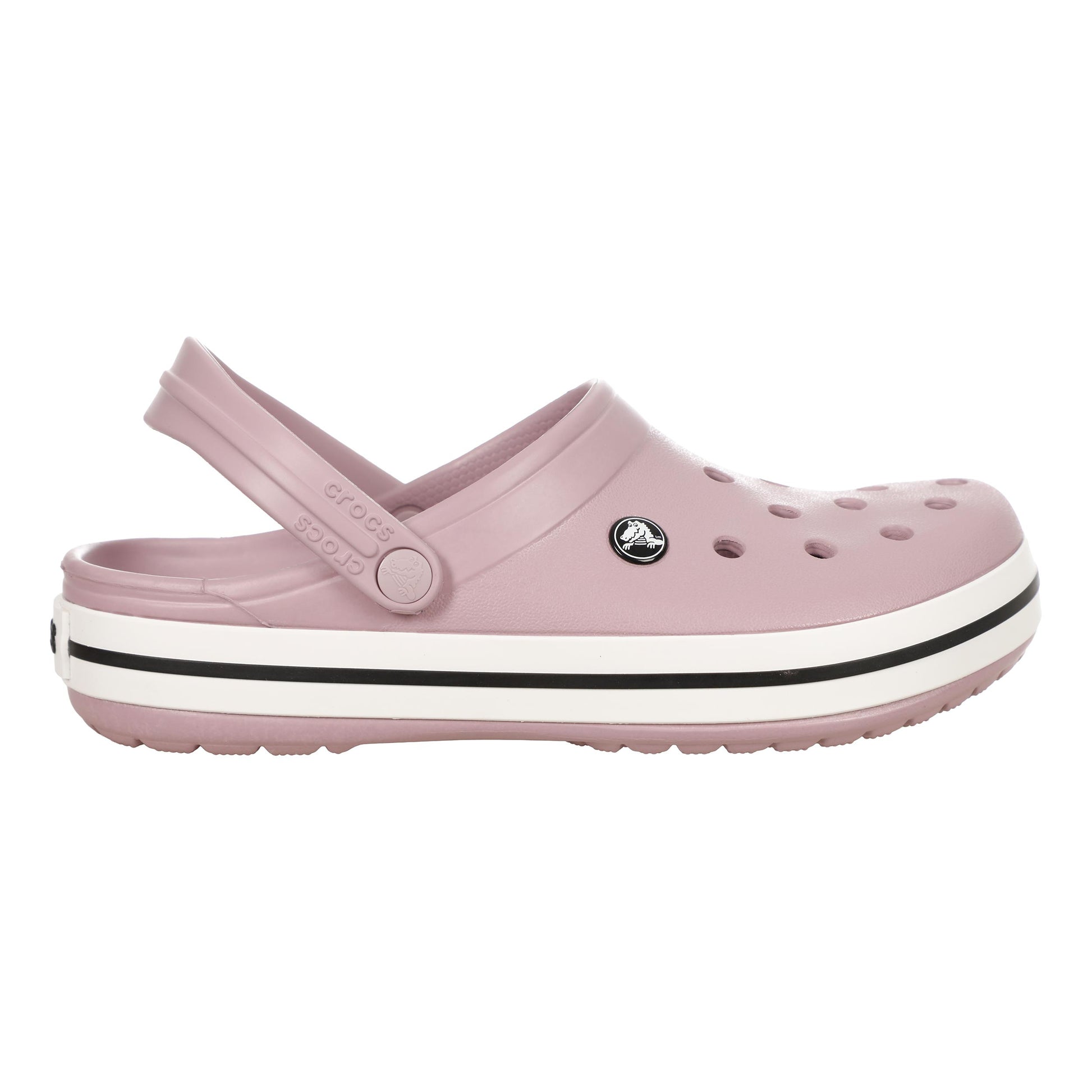 Crocs Crocband Clog Pantofle Unisex - šeříková, bílá
