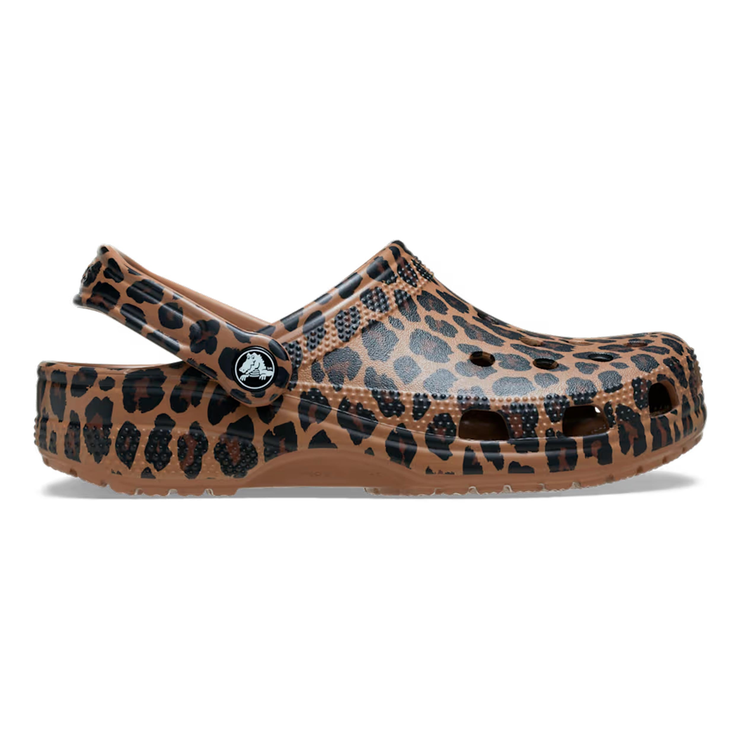 Crocs Classic Graphic Clog Pantofle Dámy - hnědá, béžová