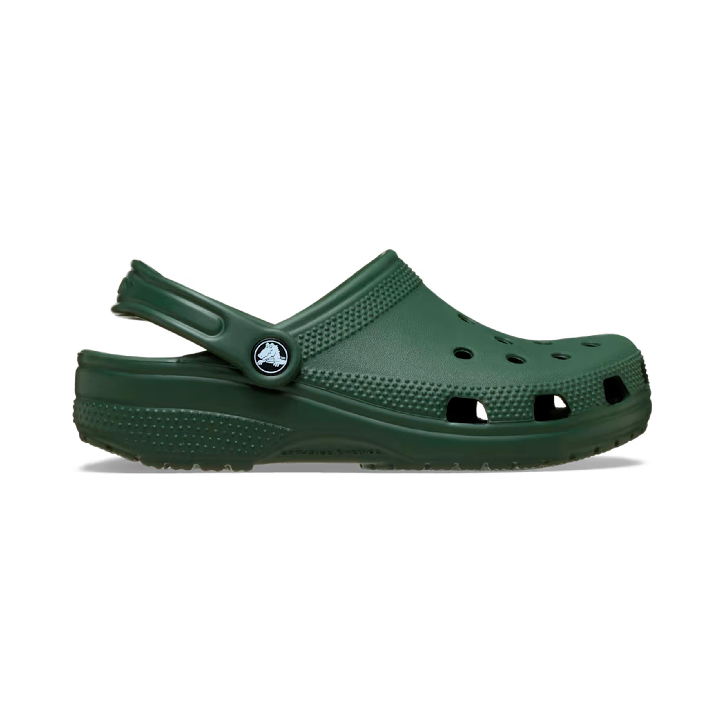 Crocs Classic Clog Pantofle Děti - tmavě zelená