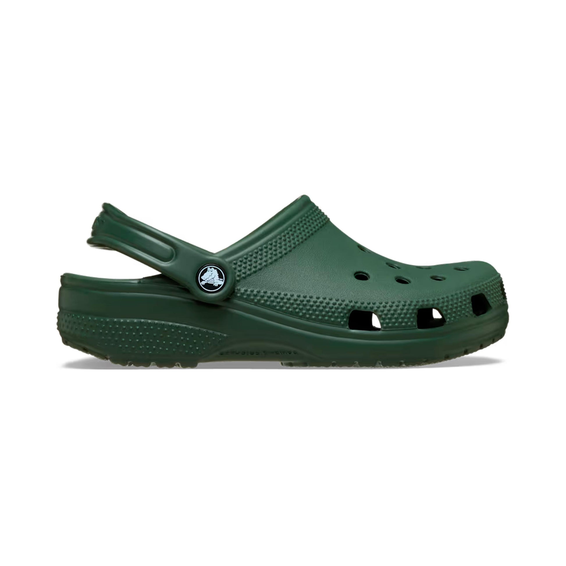 Crocs Classic Clog Pantofle Děti - tmavě zelená
