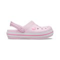 Crocband Clog Pantofle Děti - růžová, bílá