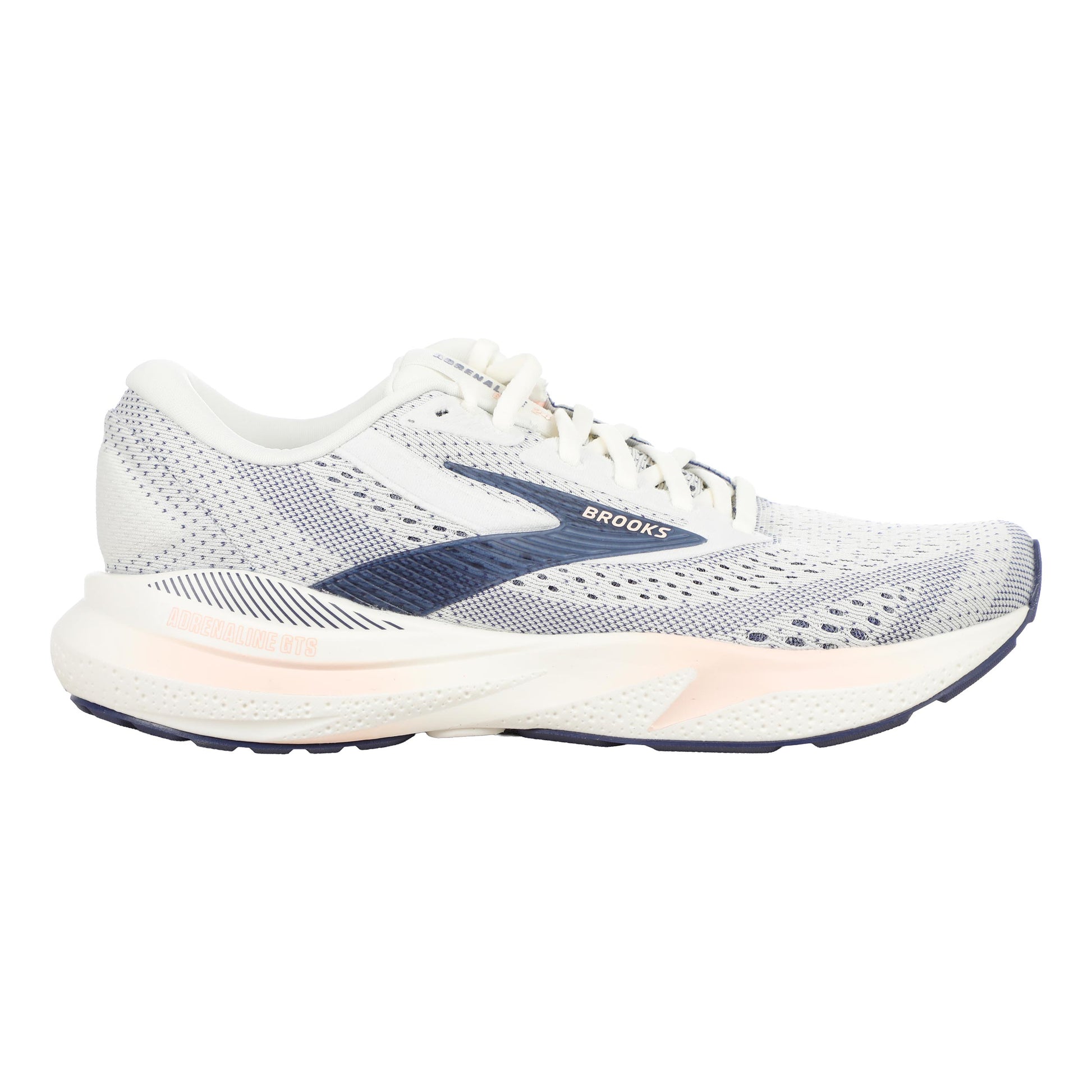 Brooks Adrenaline GTS 24 wide Stabilní obuv Dámy - krémová, tmavě modrá