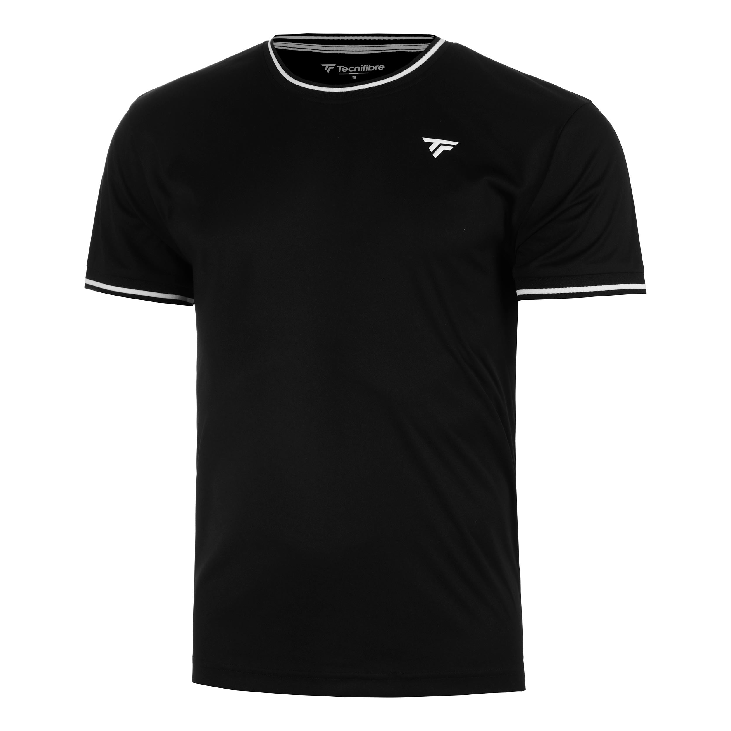 Tecnifibre Tech Tee Tričko Muži - černá, bílá