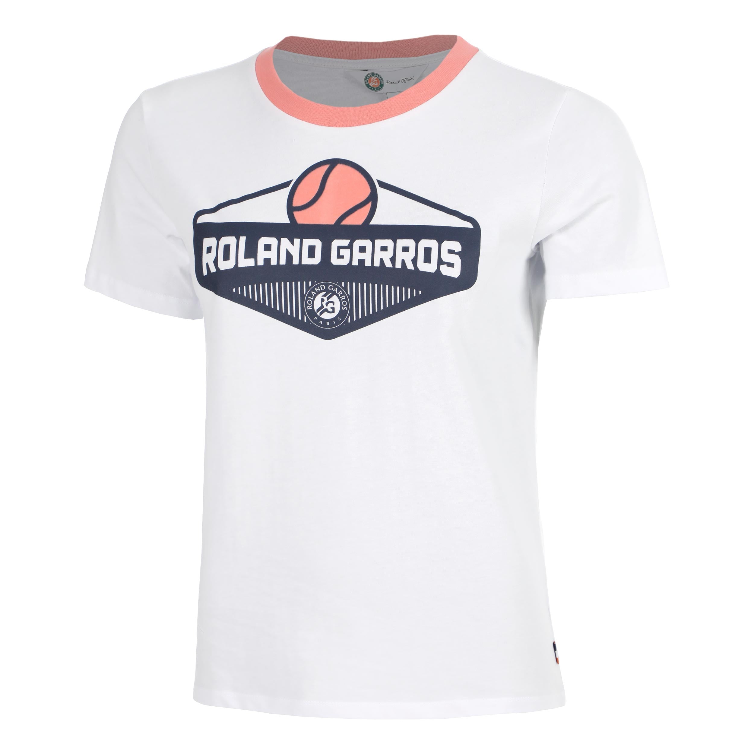 Roland Garros Graphic Tričko Dámy - bílá
