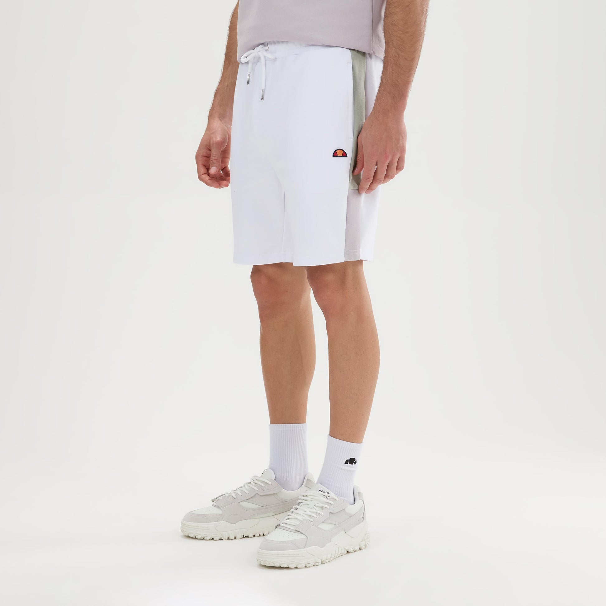 Ellesse Turi Šortky Muži - bílá, šedá