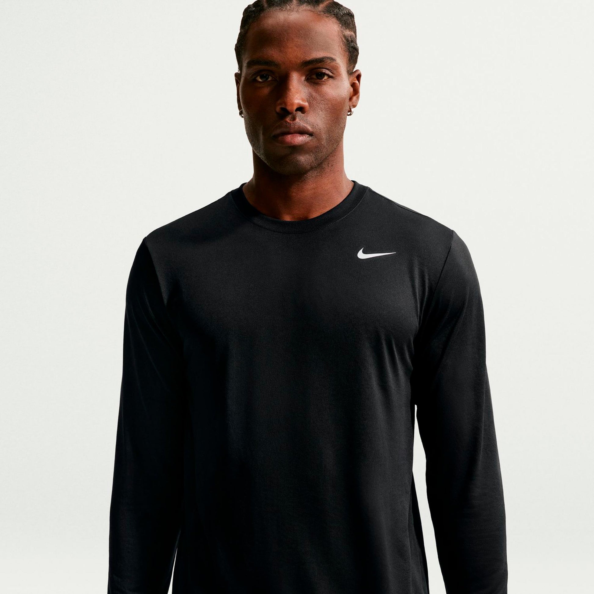 Nike Dri-Fit S dlouhým rukávem Muži - černá
