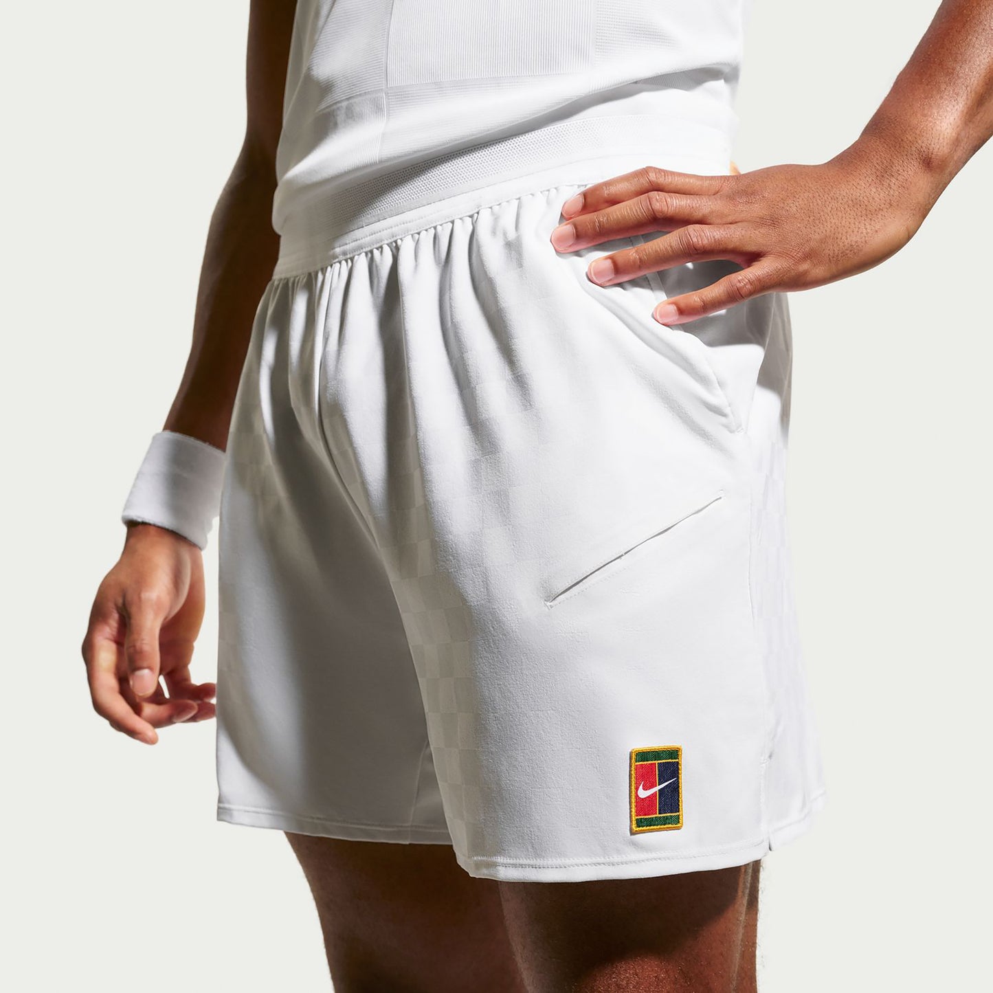 Nike Court Dri-Fit Slam Šortky Muži - bílá