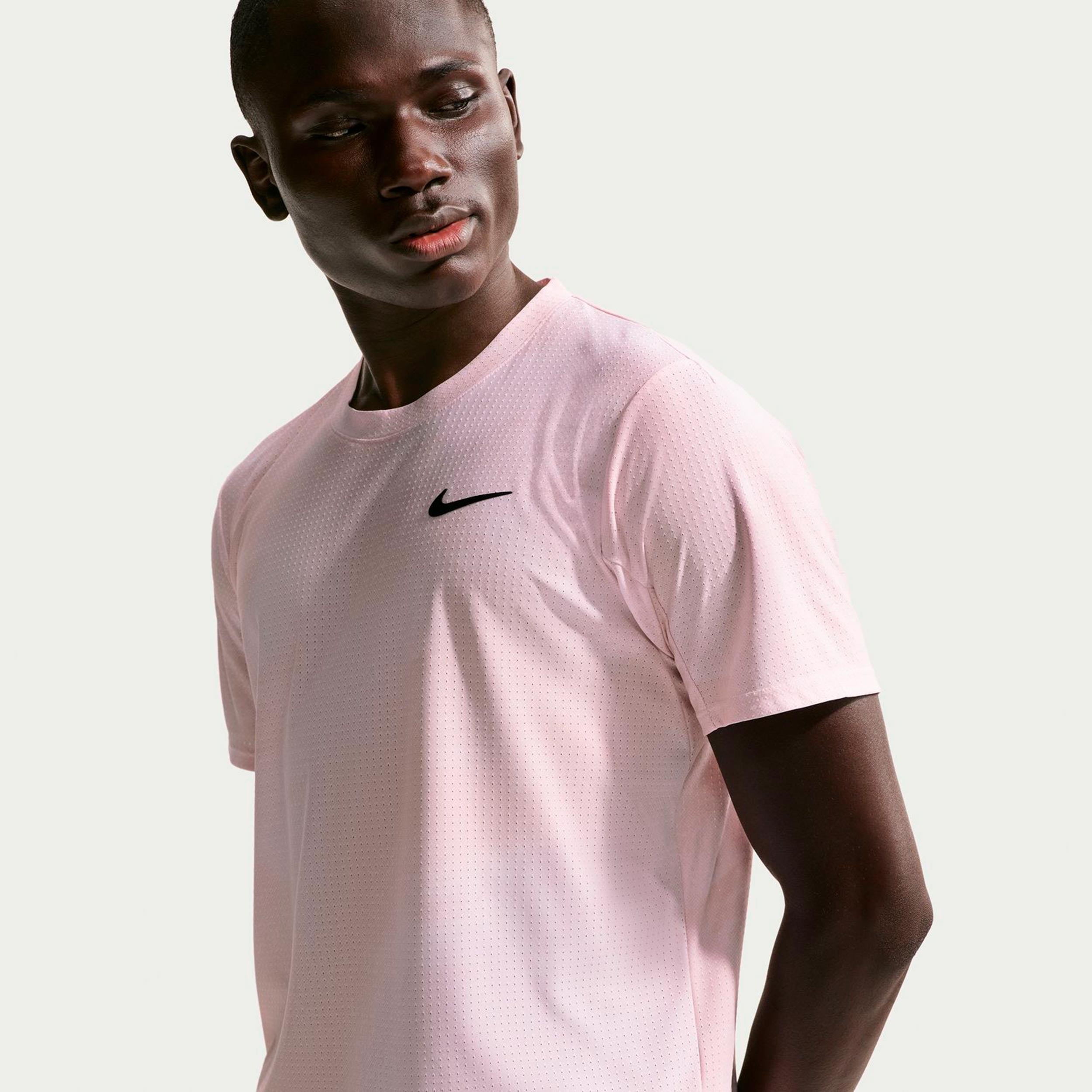 Nike Court Dri-Fit Advantage Slam Tričko Muži - růžová, stará růžová