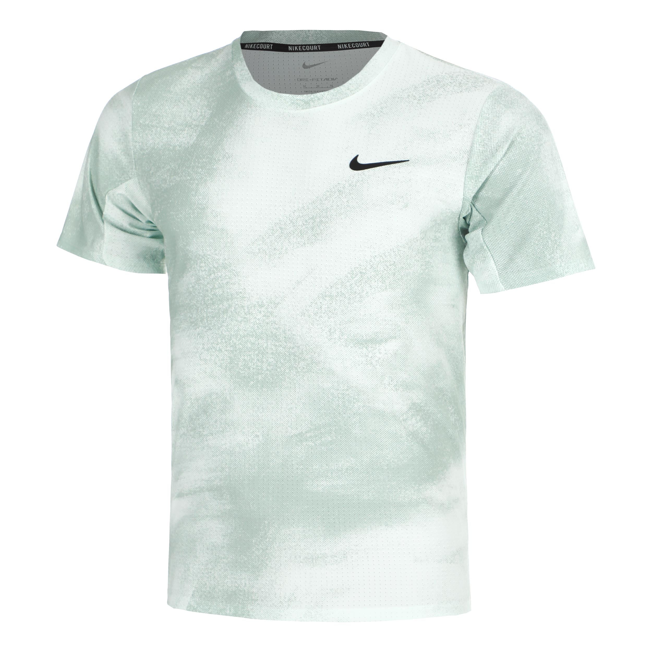 Nike Court Dri-Fit Advantage Slam Tričko Muži - mátová, černá