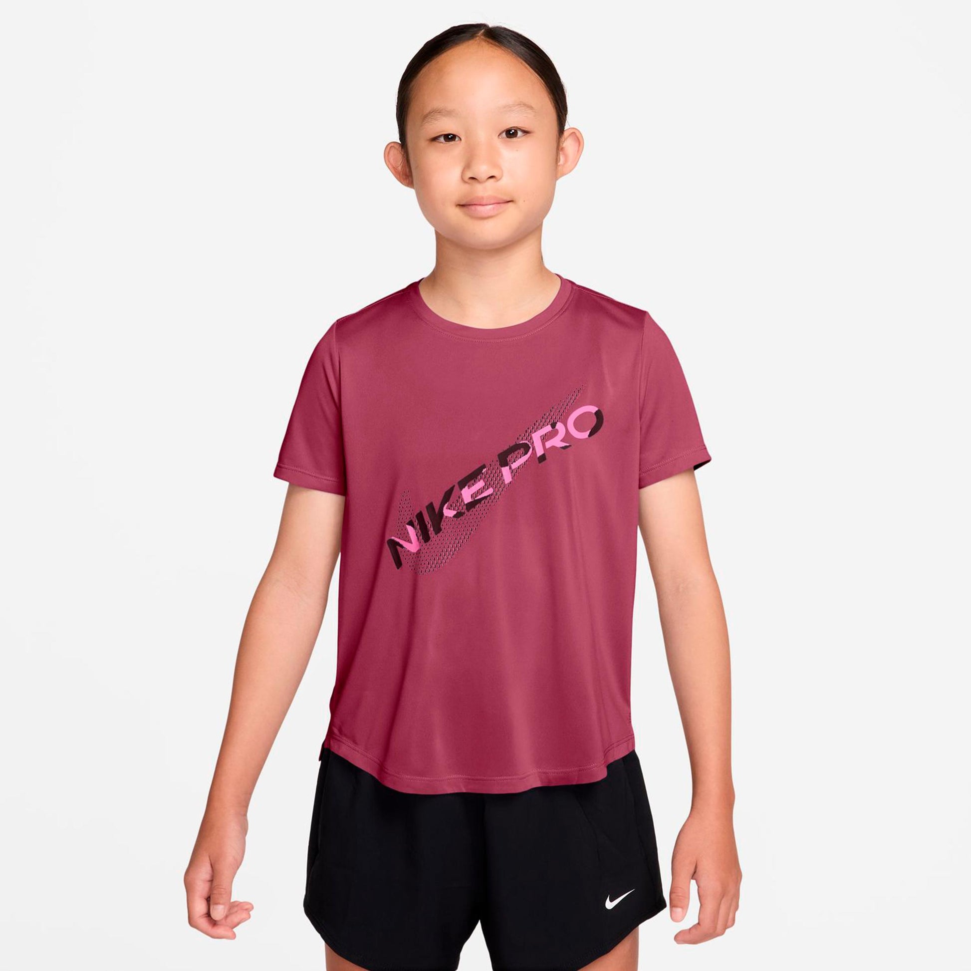 Nike Pro Dri-Fit Tričko Dívky - bobule