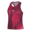 Freeze Out Racerback Printed  Sportovní tílko Dámy - tmavě červená, růžová