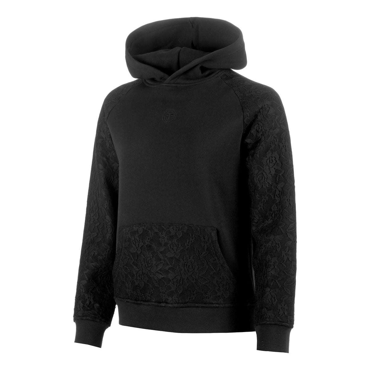 BIDI BADU Night Flash Lace Hoody Dámy - černá