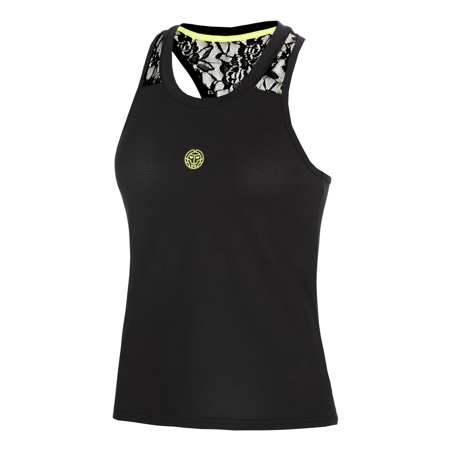 BIDI BADU Night Flash Racerback Lace Sportovní tílko Dámy - černá