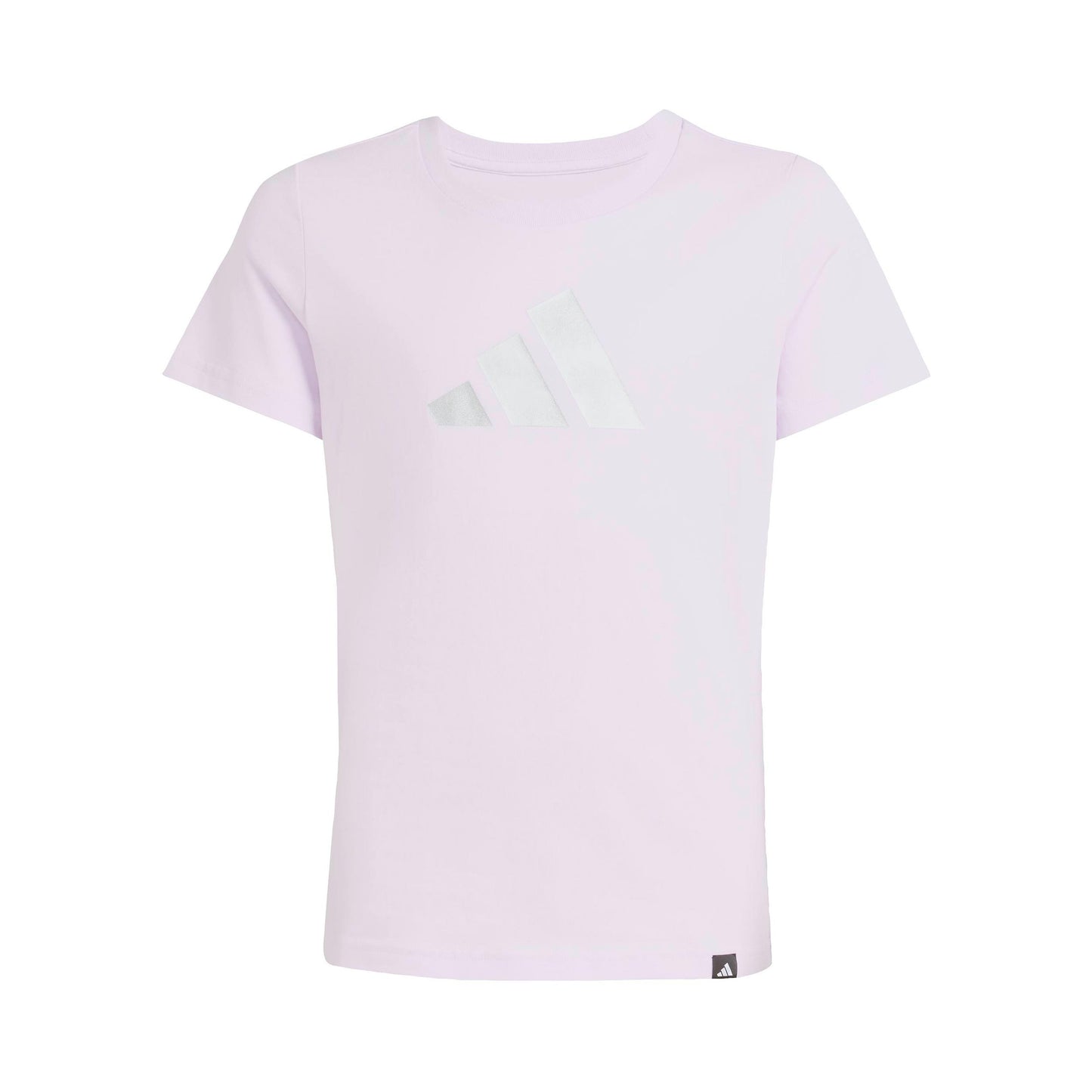 adidas Everyday Glam Graphic Tričko Dívky - šeříková, bílá