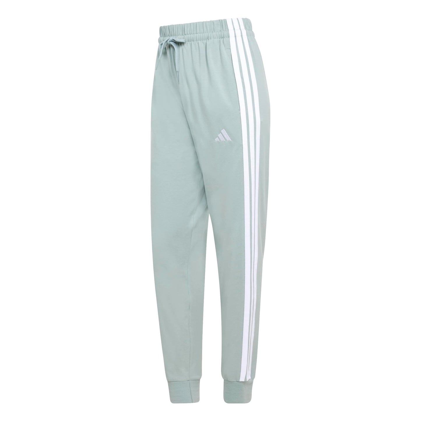 adidas Essentials 3Stripes Tréninkové kalhoty Dámy - šalvěj, bílá