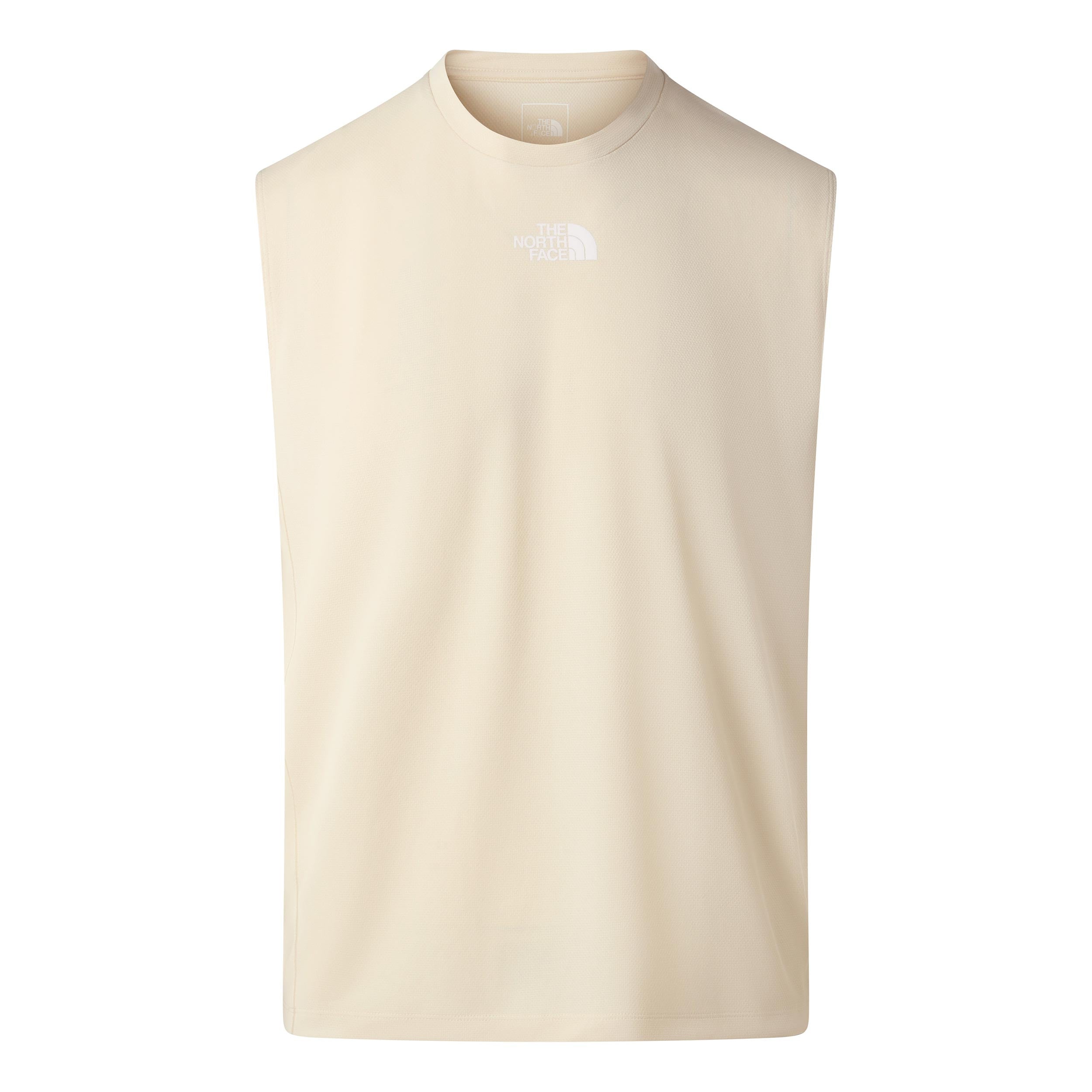 The North Face Lightbright Graphic Běžecké tričko Muži - krémová