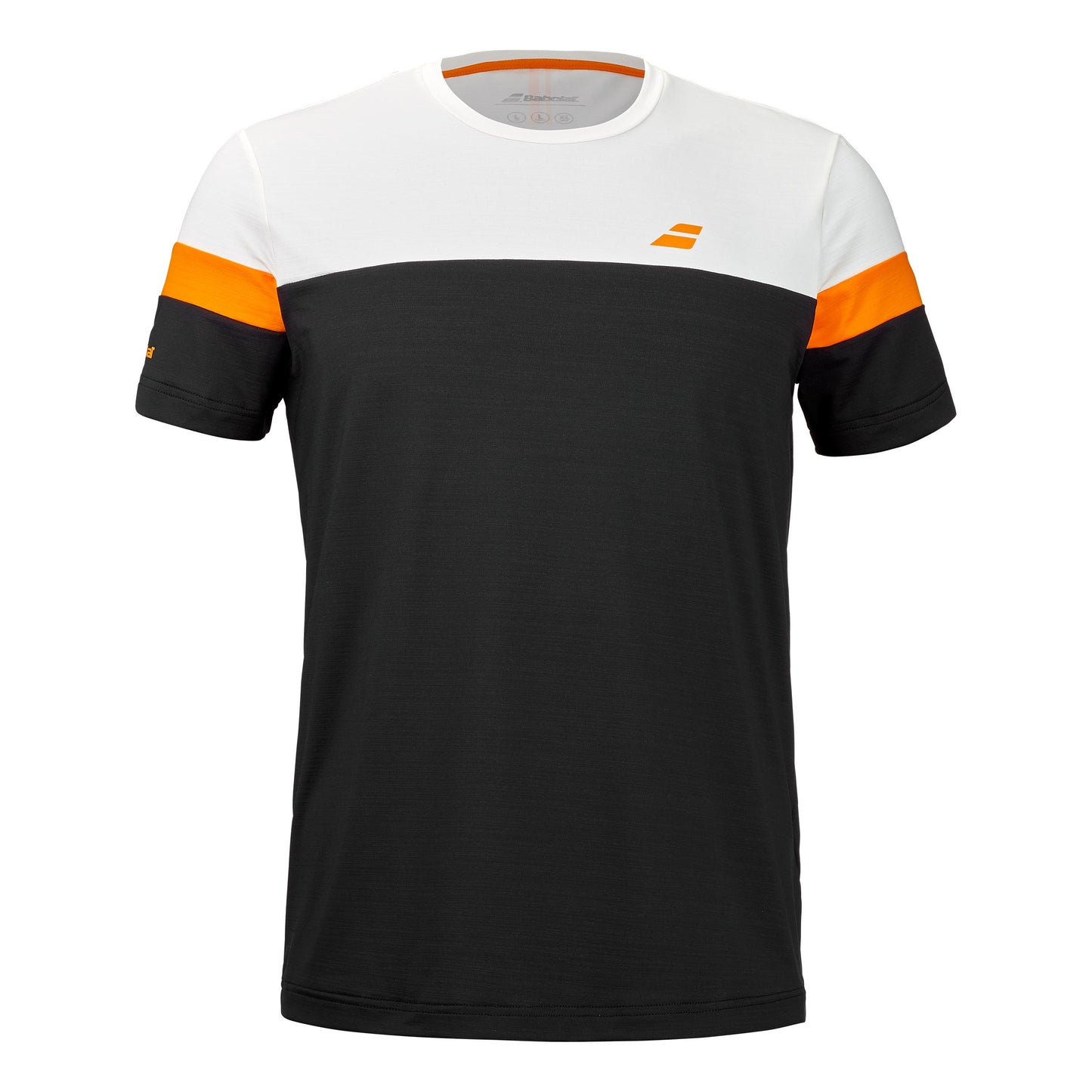 Babolat Performance Crew Neck Tričko Muži - černá, bílá