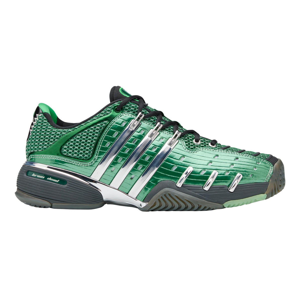 adidas Barricade V Brain Obuv na všechny povrchy Muži - tmavě zelená, stříbrná