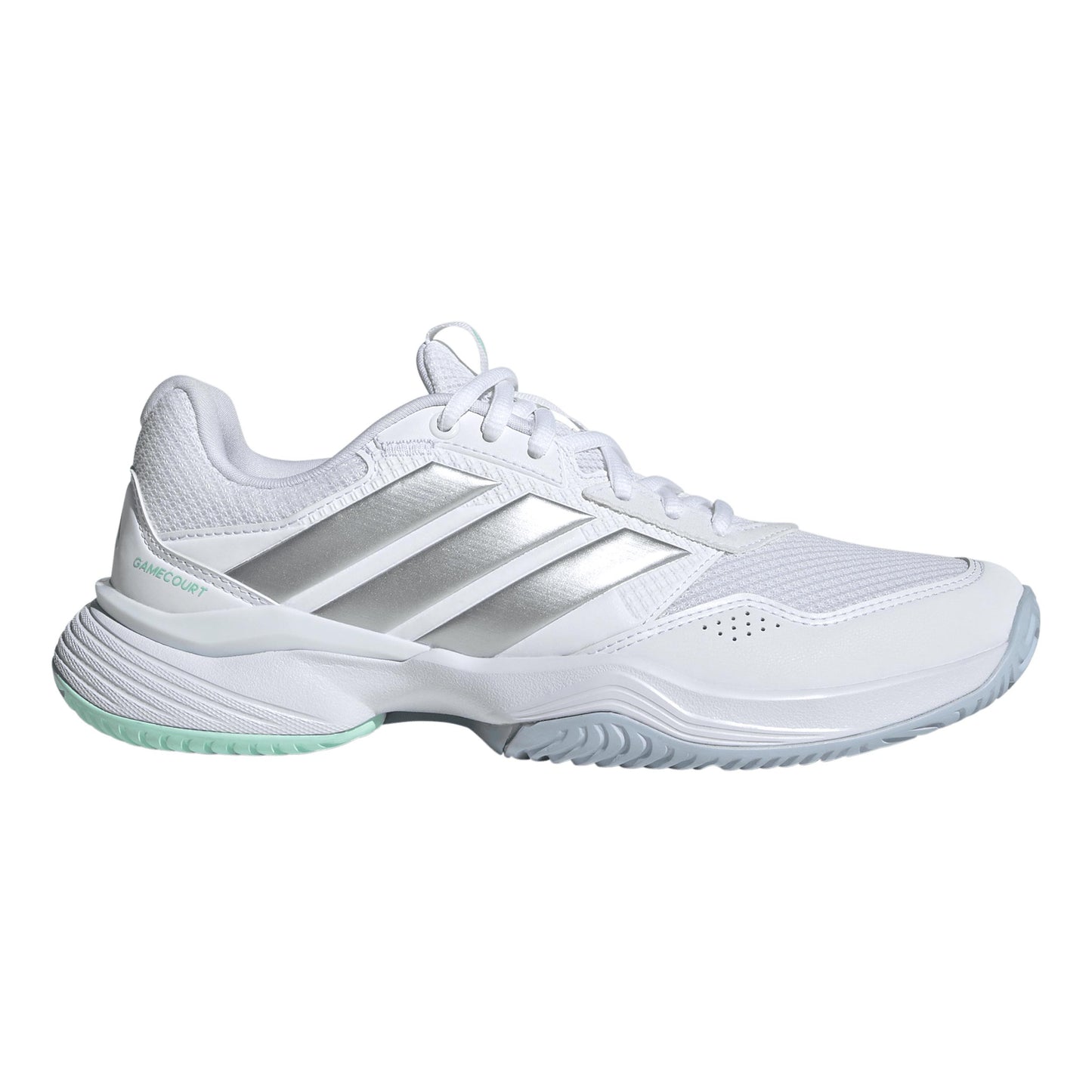 adidas GameCourt 3 Obuv na všechny povrchy Dámy - bílá, stříbrná