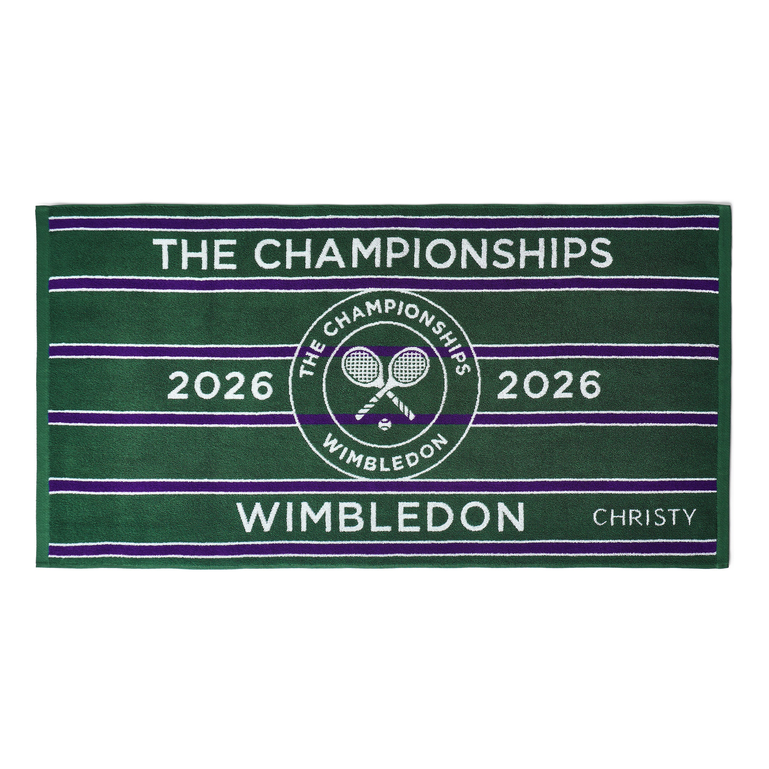 Christy Wimbledon Champ Ručník - zelená, lila