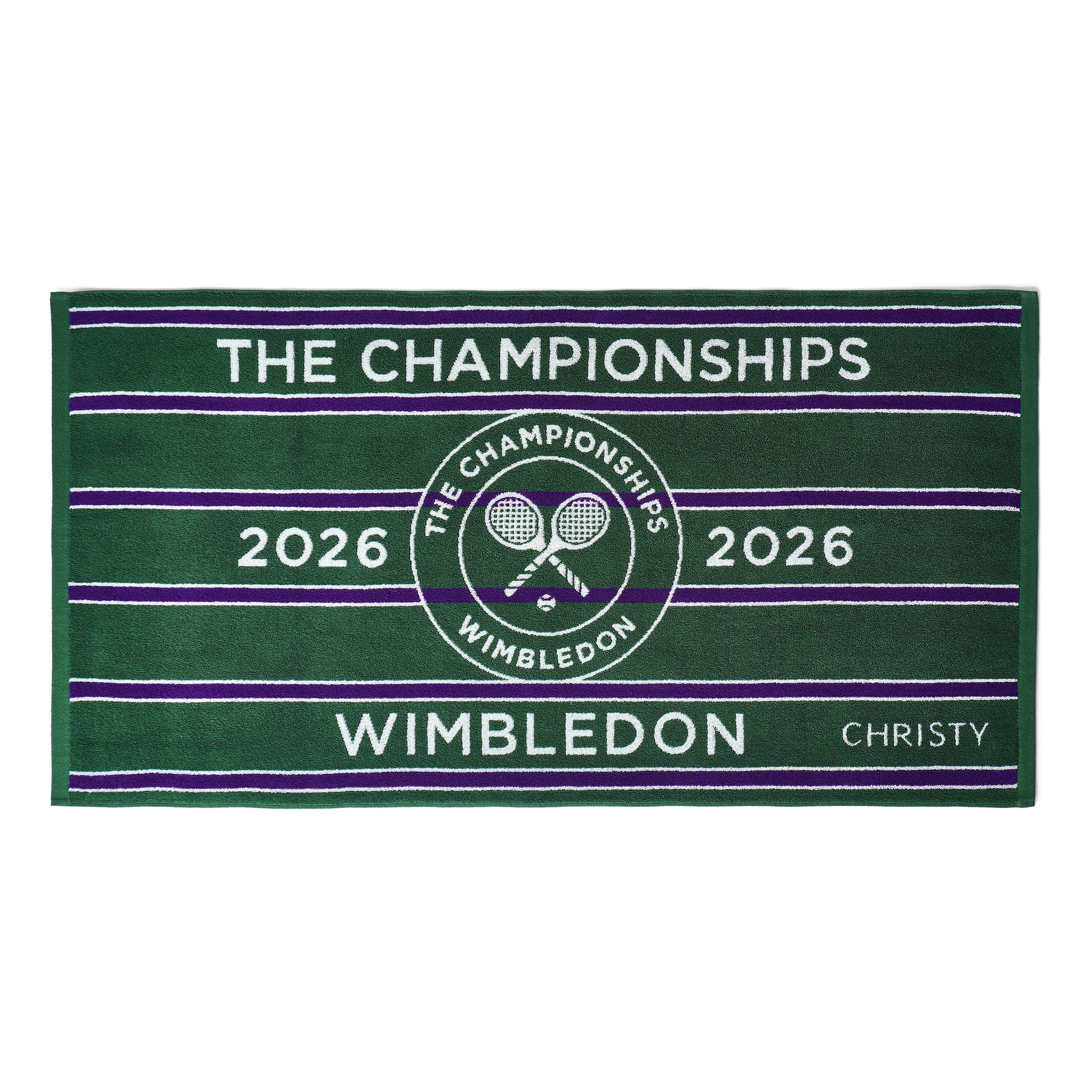Christy Wimbledon Champ Ručník - zelená, lila
