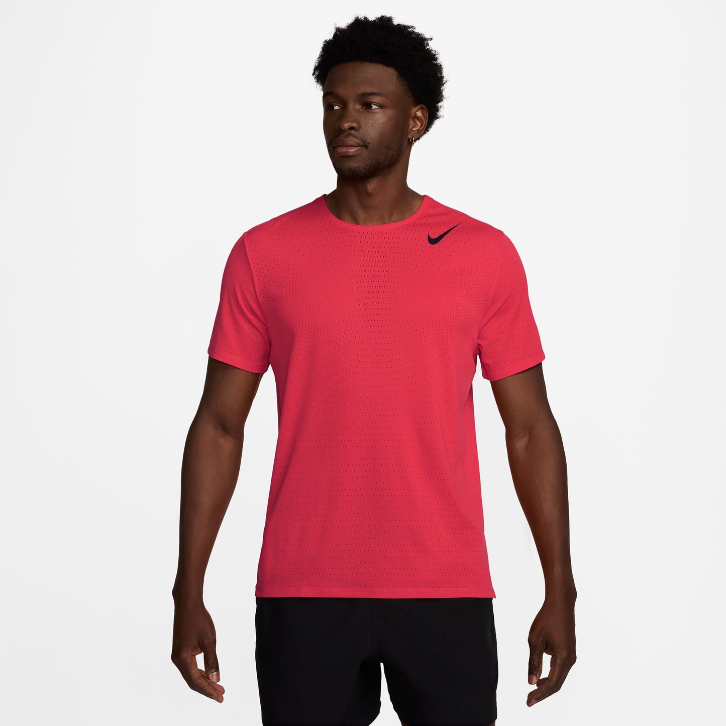 Nike AeroSwift  Běžecké tričko Muži - červená, černá