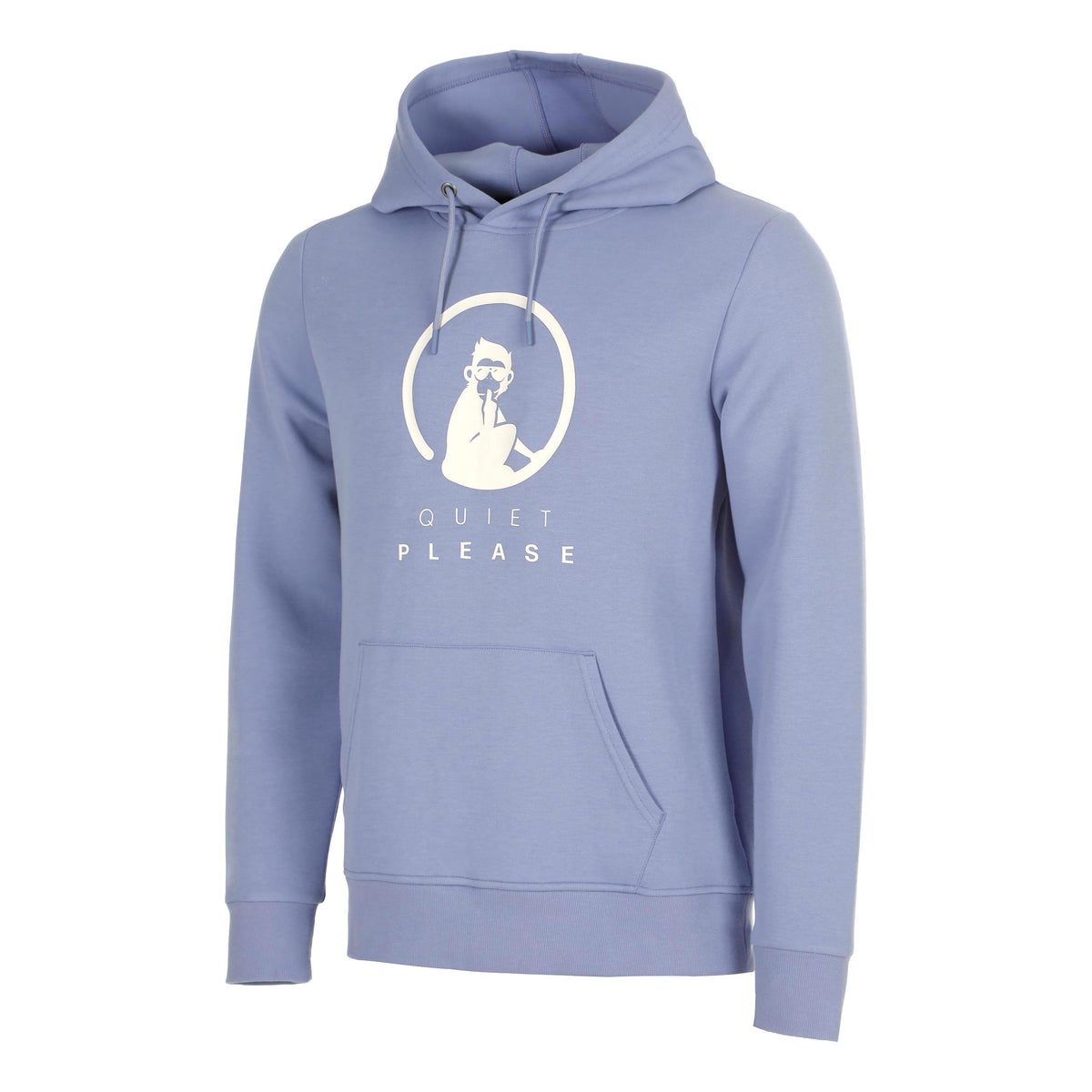 Quiet Please Baseline Hoody Unisex - modrá