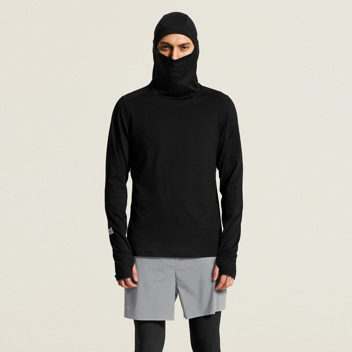 Craft SubZ Thermal Běžecké tričko Muži - černá