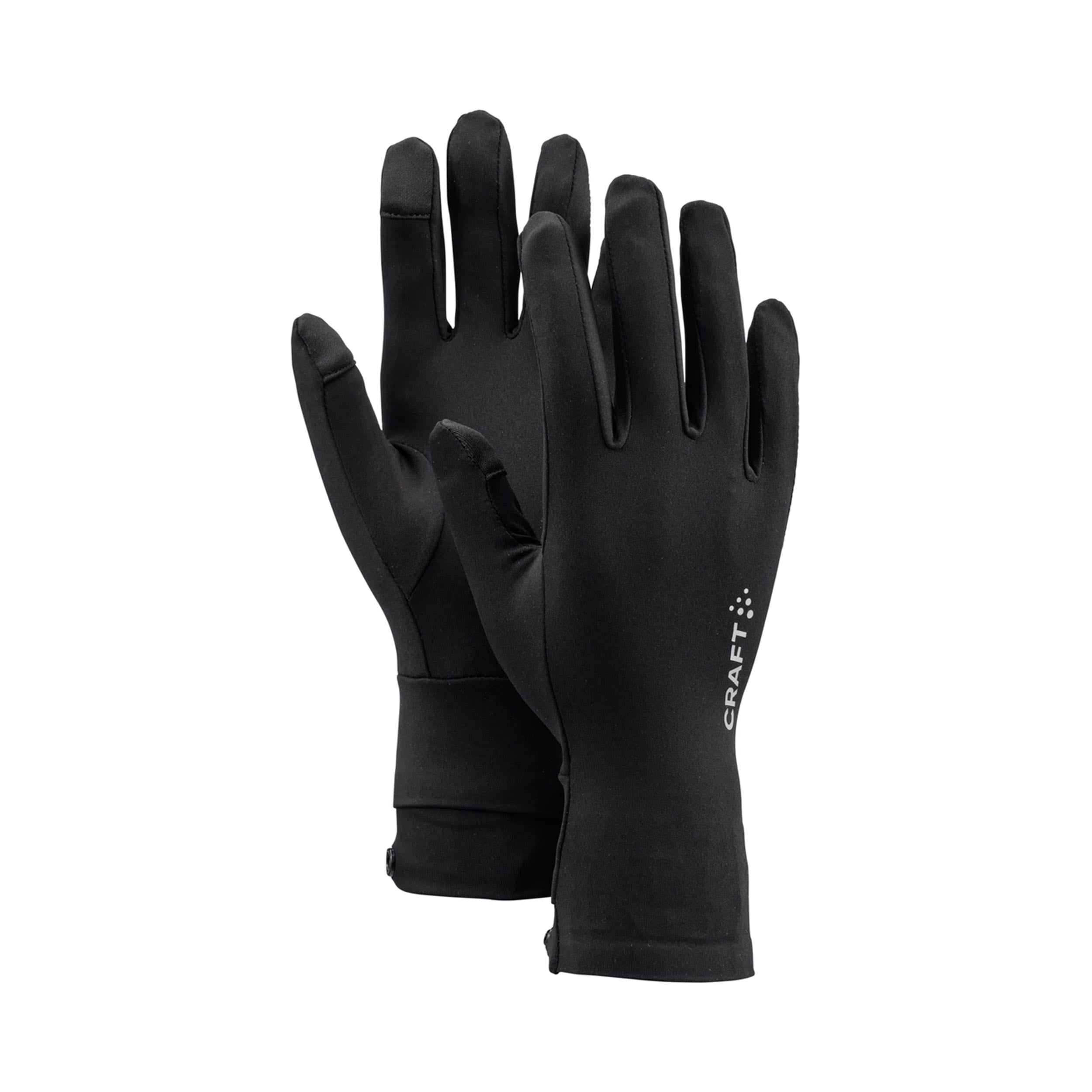 Craft Essence Running Běžecké rukavice Unisex - černá
