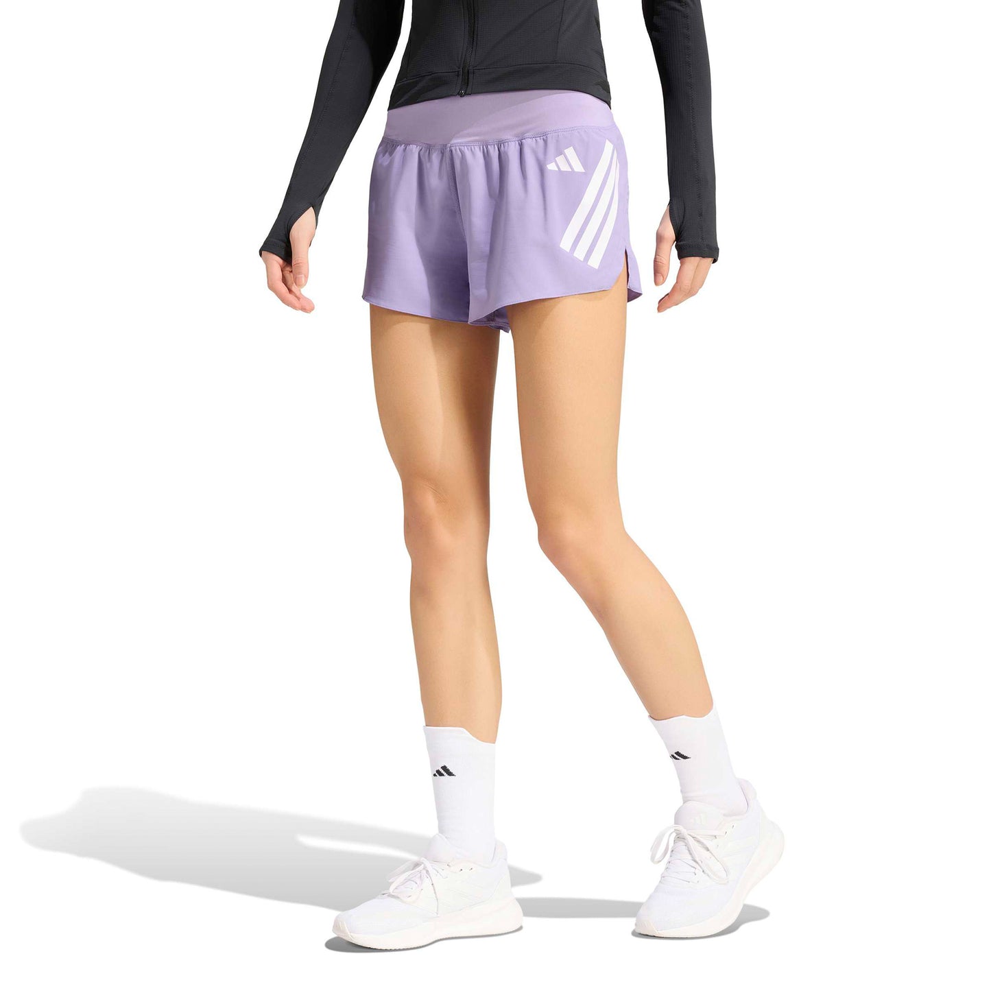 adidas adi365 3in Běžecké šortky Dámy - lila