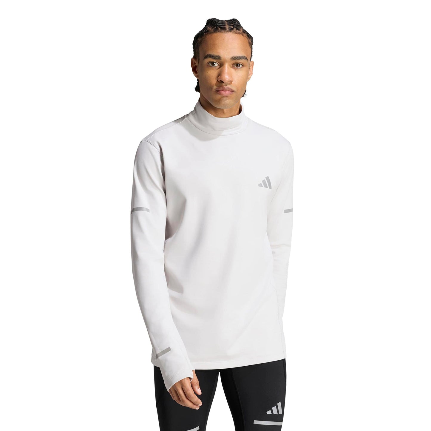 adidas adi365 Warm Běžecké tričko Muži - šedá