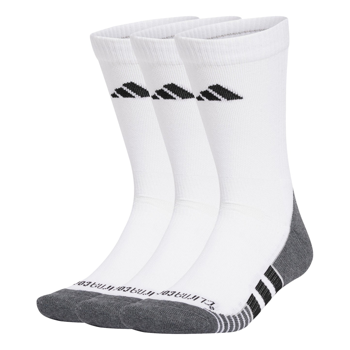 adidas Performance Cushioned Crew Running ponožky Unisex - bílá, černá
