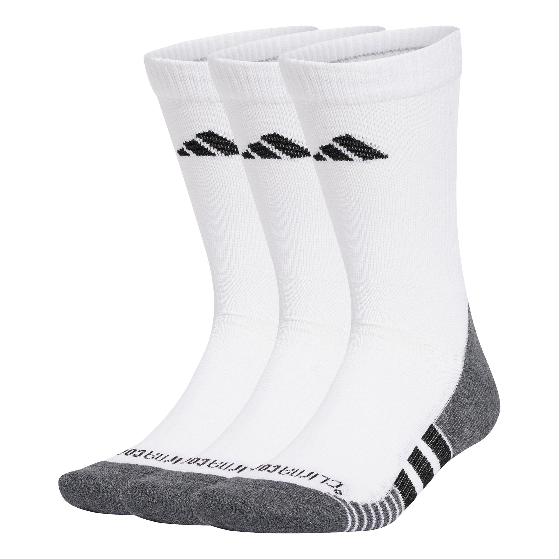 adidas Performance Cushioned Crew Running ponožky Unisex - bílá, černá