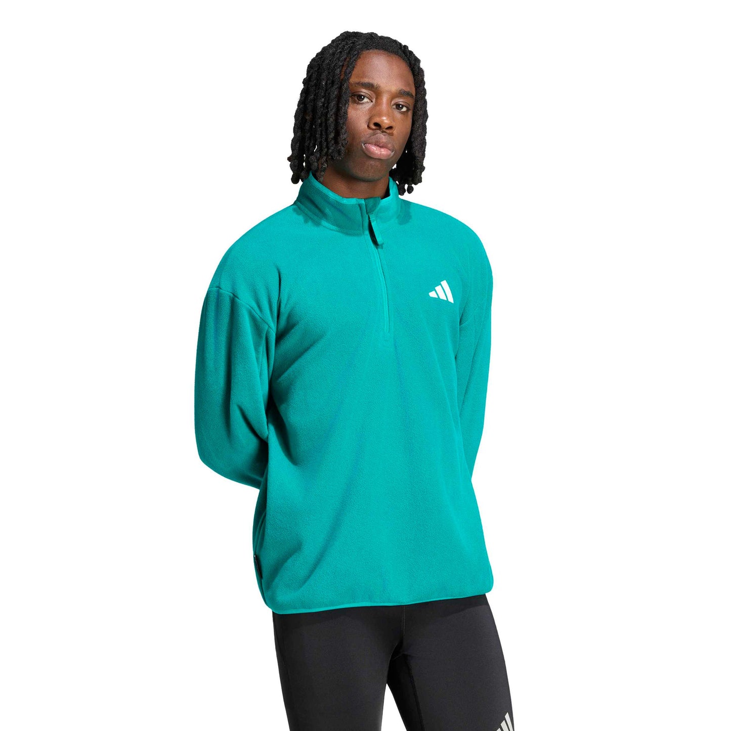 adidas adi365 Winterized Běžecké tričko Muži - zelená