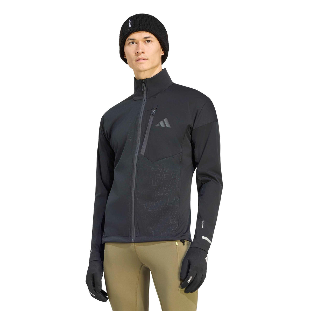 adidas Terrex XPR Softshell Běžecká bunda Muži - černá