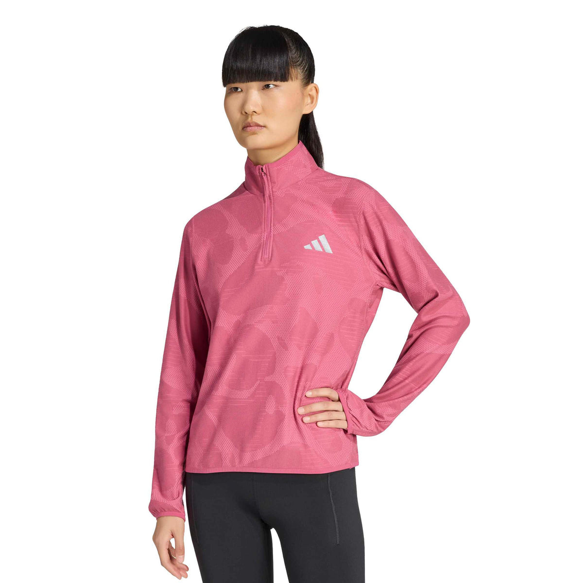 adidas adi365 Climawarm+  Běžecké tričko Dámy - červené víno