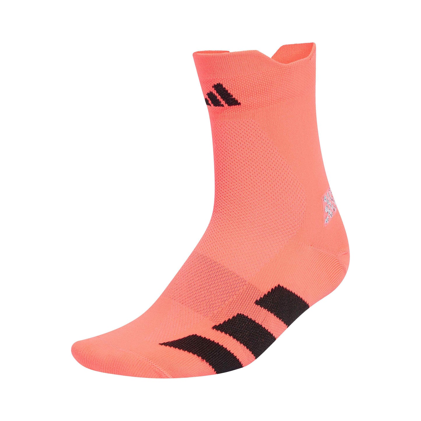 adidas adizero Quarter Running ponožky Unisex - korálová, černá