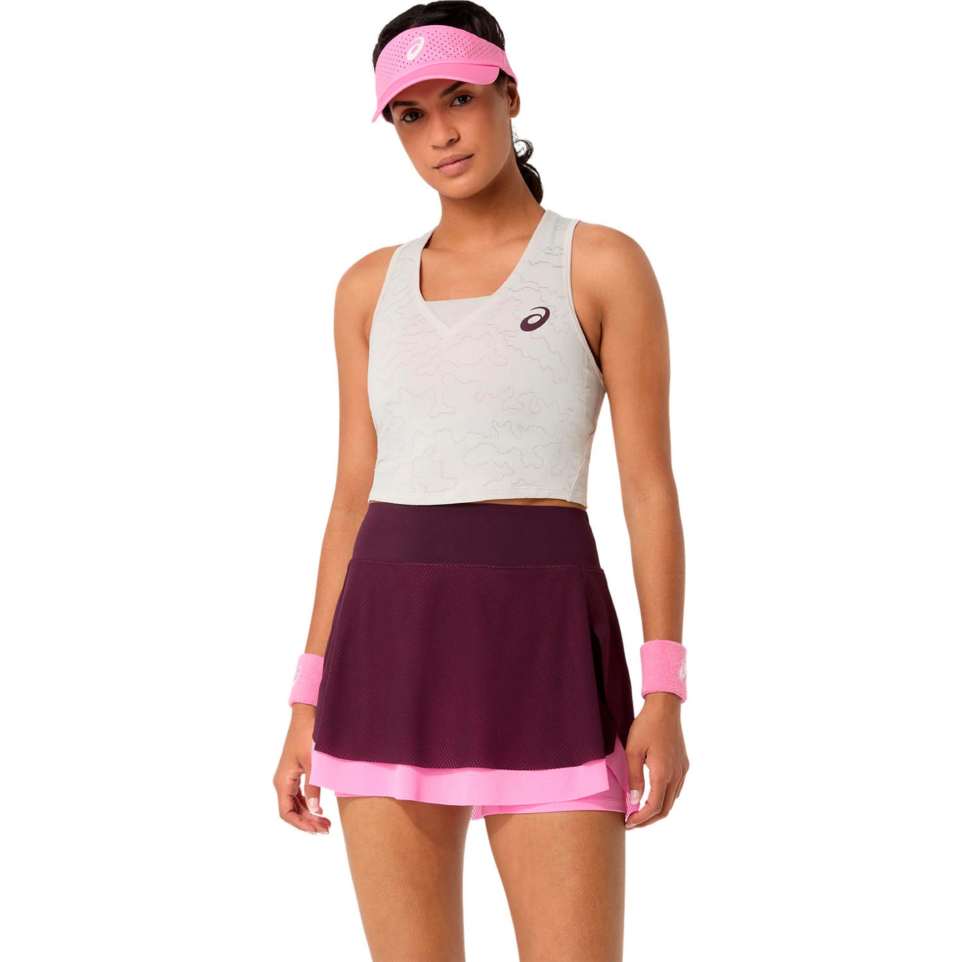 ASICS Match Jacquard Sportovní tílko Dámy - béžová