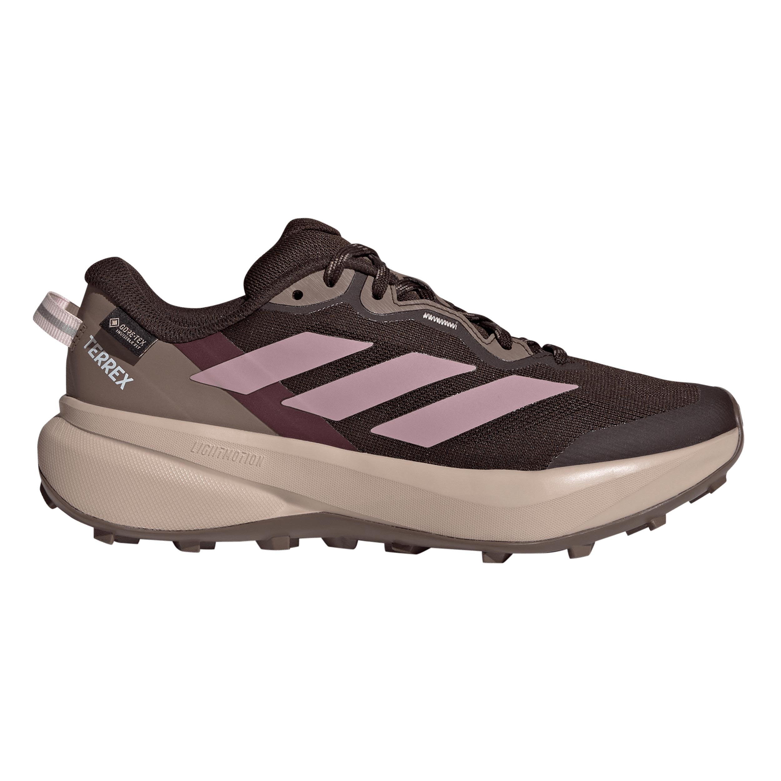 adidas Terrex Tracefinder Plus GTX Obuv pro měkčí povrch,žádný asfalt Dámy - hnědá, fialová