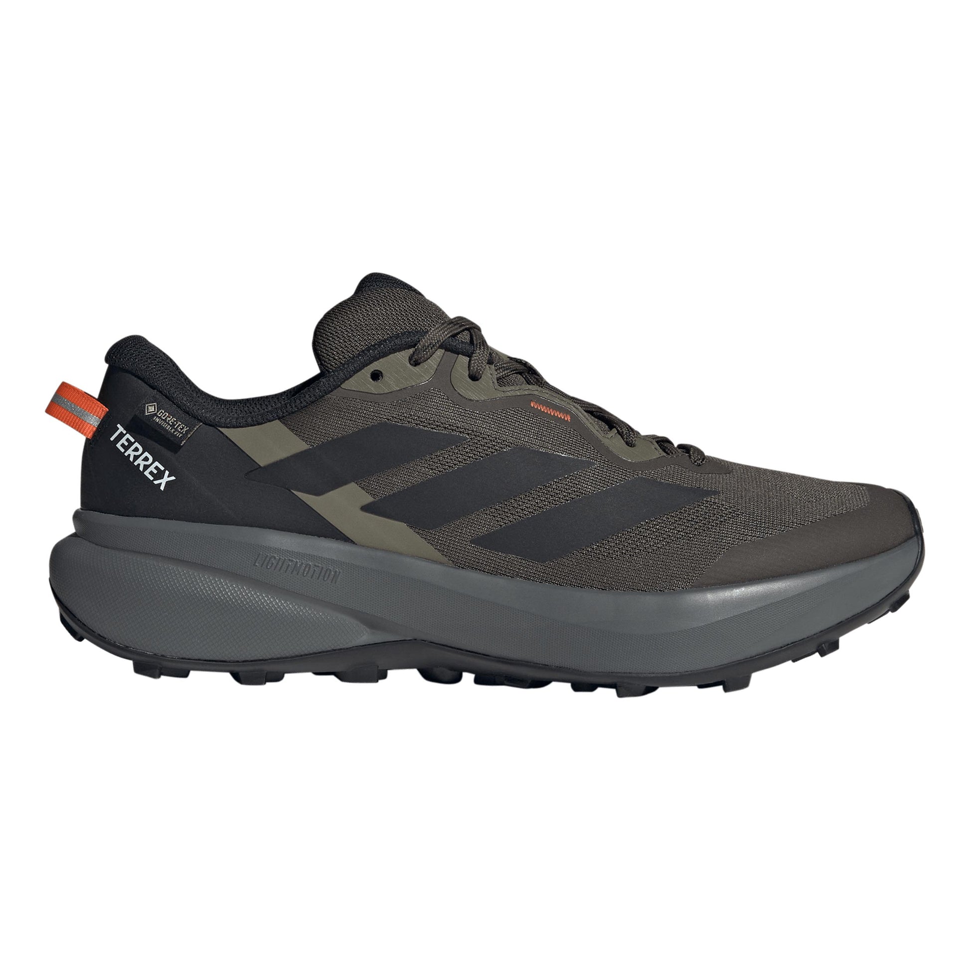 adidas Terrex Tracefinder Plus GTX Obuv pro měkčí povrch,žádný asfalt Muži - olivová, černá