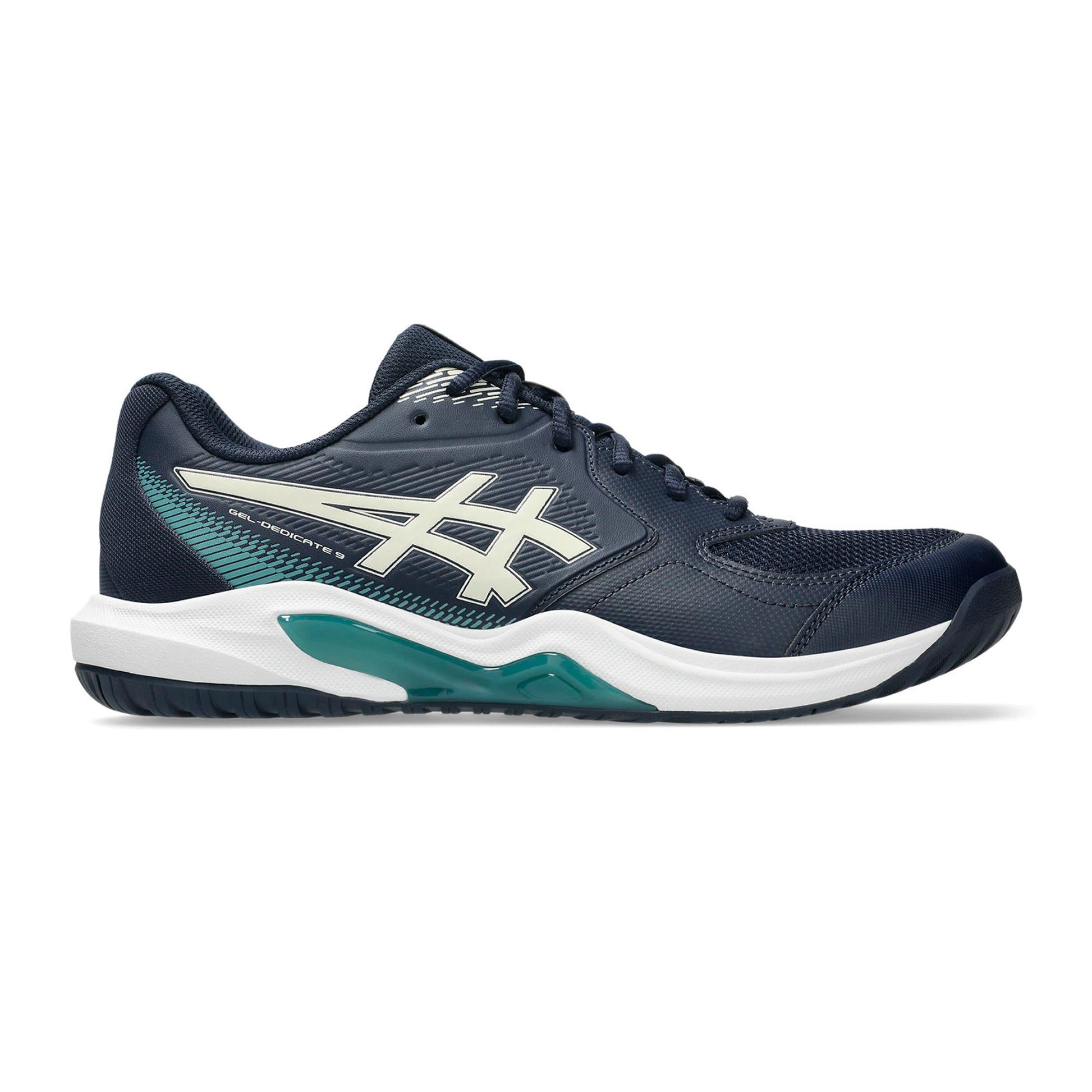 ASICS Gel-Dedicate 9 Obuv na všechny povrchy Muži - tmavě modrá, bílá