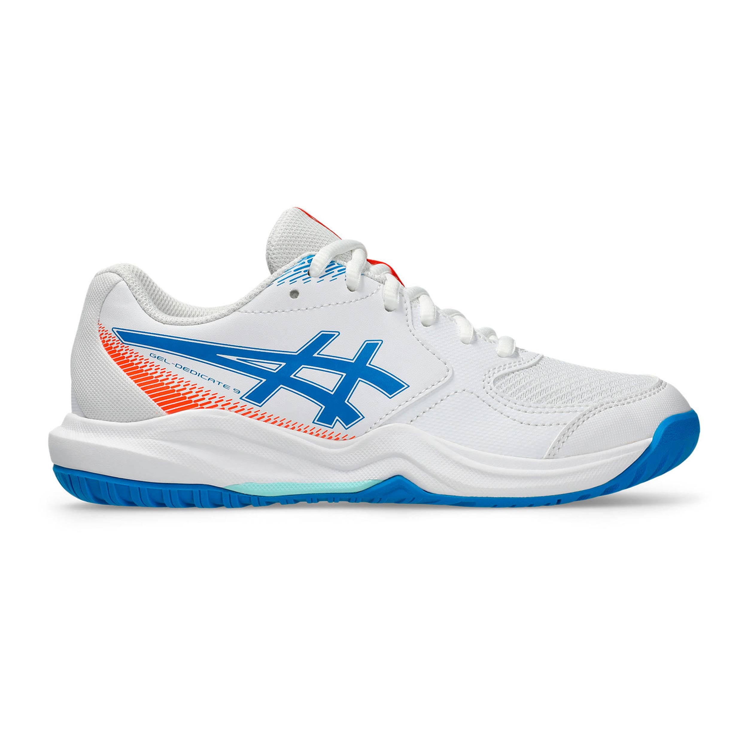 ASICS Gel-Dedicate 9 GS Obuv na všechny povrchy Děti - bílá, modrá