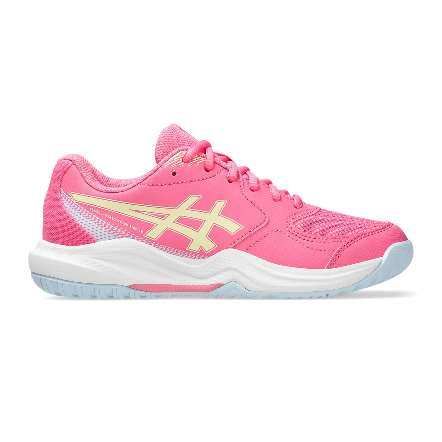 ASICS Gel-Dedicate 9 GS Obuv na všechny povrchy Děti - růžová, žlutá