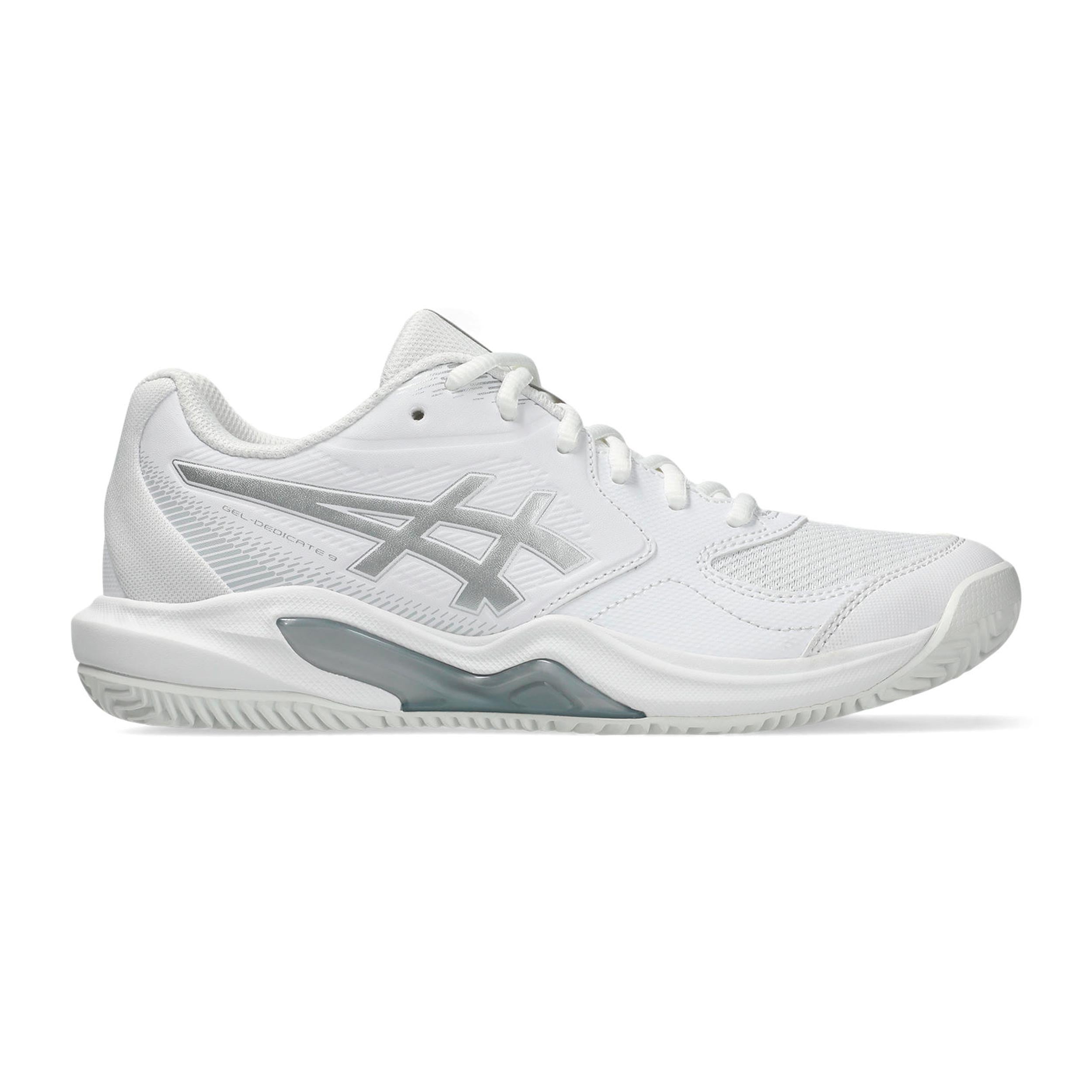 ASICS Gel-Dedicate 9 Obuv na antuku Dámy - bílá, stříbrná